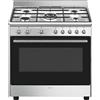 Smeg Concert CX90GM cucina Elettrico Gas Acciaio inox
