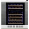 Pando PND-VNB60 Cantinetta vino - 60cm - 45 bottiglie - Cerniera Destra - Nero