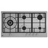 BEKO HIML95225SXE PIANO COTTURA GAS, 5 zone di cottura, dimensioni: L 91 cm, P 51 piano in Acciaio inossidabile, Inox