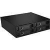 ICY BOX Icybox IB-2242SSK Backplane per 4 HDD/SSD da 2,5, nero