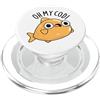 Punny Bone Oh My Cod Divertente Pesce Pun PopSockets PopGrip per MagSafe