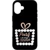 Pearls Are Always Appropriate Jewelry Gi Custodia per iPhone 16 Collana di perle Class Lady Le perle sono sempre appropriate