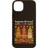 Whimsical Autumn Harvest Apparel Custodia per iPhone 14 Plus Tre gnomi autunnali Zucca Patch Apple Sidro Mais Autunno