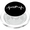 Nature's Pulse Apparel Battito cardiaco della catena montuosa, grafica per amanti della natura PopSockets PopGrip per MagSafe