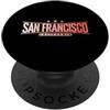 City State America USA Country Diversity San Francisco California City negli Stati Uniti PopSockets PopGrip Adesivo