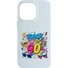 Funny Nineties 90s Costume Party Back to Custodia per iPhone 14 Pro Max Back to 90s Nostalgia Roller Skate Boombox Cassette anni Novanta