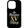 Mis Quince Melody Tees Custodia per iPhone 14 Pro Mis Quince Melody 15 Quinceanera Messicano Compleanno XV Festa