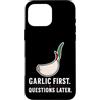 Nonna Approved Italia Pantry Co Men Wome Custodia per iPhone 16 Pro Max Aglio Prime domande dopo Divertente amante del cibo italiano