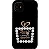 Pearls Are Always Appropriate Jewelry Gi Custodia per iPhone 11 Collana di perle Class Lady Le perle sono sempre appropriate
