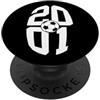 COOL SOCCER DESIGNS AND OUTFITS 25 ANNI CALCIATORE 2001 CALCIO 25° COMPLEANNO PopSockets PopGrip Adesivo