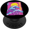 The Modish Bunker - Streetwear Harajuku La Grande Onda, Vaporwave Anime Estetica Glitch Giapponese PopSockets PopGrip Adesivo