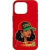Cute Juneteenth Designs for Men Women Ki Custodia per iPhone 16 Pro Juneteenth Ricordando i miei antenati Donne nere Juneteenth