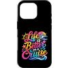 Cruise Life Graphics Custodia per iPhone 16 Pro Happy Cruise Ship Ocean Voyage Travel Design