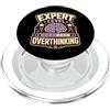 Jimbeels Expert Level Overthinking Umorismo agenda PopSockets PopGrip per MagSafe