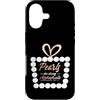 Pearls Are Always Appropriate Jewelry Gi Custodia per iPhone 17 Collana di perle Class Lady Le perle sono sempre appropriate