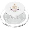 Sacred Geometry Visions Cubo di Metatron Geometria sacra Spiri cosmici dell'occhio che vede PopSockets PopGrip per MagSafe