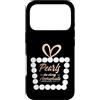 Pearls Are Always Appropriate Jewelry Gi Custodia per iPhone 17 Pro Collana di perle Class Lady Le perle sono sempre appropriate