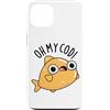 Punny Bone Custodia per iPhone 13 Oh My Cod Divertente Pesce Pun