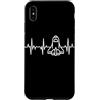 Magliette divertenti sullo Space Shuttle Custodia per iPhone XS Max Battito del cuore dello Space Shuttle astronauta