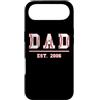 Dad Est. 2006 Baseball Softball Father's Custodia per iPhone Air Papà di baseball Dal 2006 Compleanno Padre Festa Vintage