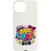 Funny Nineties 90s Costume Party Back to Custodia per iPhone 15 Plus Back to 90s Nostalgia Roller Skate Boombox Cassette anni Novanta