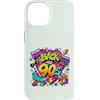 Funny Nineties 90s Costume Party Back to Custodia per iPhone 14 Back to 90s Nostalgia Roller Skate Boombox Cassette anni Novanta