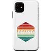 Amo Bruno T-shirt Nome Amico Nome Cuore Custodia per iPhone 11 Maglietta I Love Bruno Nome Amico I Love Bruno Cuore