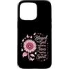 Spirit Led Creations Custodia per iPhone 15 Pro Max Benedetto da Dio amato da Gesù guidato dalla fede spirituale