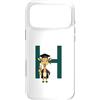 Timowo Studio Custodia per iPhone 17 Pro Max Giraffa Diploma Lettera H Alfabeto Animale