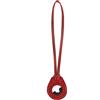 Londo Custodia in Vera Pelle per AirTag con Cinturino - Cover Protettiva Elegante e Resistente, Compatibile con Apple AirTag, Comoda per Viaggi e Uso Quotidiano
