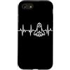 Magliette divertenti sullo Space Shuttle Custodia per iPhone SE (2020) / 7/8 Battito del cuore dello Space Shuttle astronauta