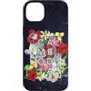 Family Heritage Gifts Custodia per iPhone 14 Plus Fiori di Cambogia Parola Art - Khmer Pride