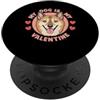 Belgian Malinois Puppy Lover PS Il mio cane è il mio San Valentino Malinois belga. Amante delle zampe PopSockets PopGrip Adesivo