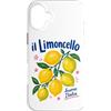 Italian Summer Citrus & Lemon Designs Custodia per iPhone 16 Plus Il Limoncello Buono Italia Amalfi Limone Art