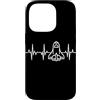 Magliette divertenti sullo Space Shuttle Custodia per iPhone 14 Pro Battito del cuore dello Space Shuttle astronauta
