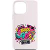 Funny Nineties 90s Costume Party Back to Custodia per iPhone 13 Pro Max Retro Back to 90s Cassette Boombox Roller Skate Cube