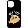Punny Bone Custodia per iPhone 12/12 Pro Oh My Cod Divertente Pesce Pun