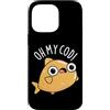 Punny Bone Custodia per iPhone 14 Pro Max Oh My Cod Divertente Pesce Pun