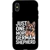 German Shepherd Lover Dog Custodia per iPhone X/XS Solo un altro amante dei pastori tedeschi