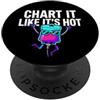 Funny Nurse Charting Medical Apparel Funny Nurse Chart It Like Its Hot Medical Staff PopSockets PopGrip Adesivo
