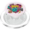 Funny Nineties 90s Costume Party Back to Nastro a cassetta retrò Boombox Roller Skate Ninetie Ritorno agli anni '90 PopSockets PopGrip per MagSafe