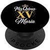 Mis Quince Maria Tees Mis Quince Maria 15 Quinceanera Messicano Compleanno XV Festa PopSockets PopGrip Adesivo