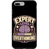 Jimbeels Custodia per iPhone 7 Plus/8 Plus Expert Level Overthinking Umorismo agenda