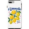 Italian Summer Citrus & Lemon Designs Custodia per iPhone 7 Plus/8 Plus Il Limoncello Buono Italia Amalfi Limone Art