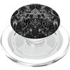 Musicista camicia strumenti musicali acc Drummer Batterie Black-Lace Lingerie-gothic batterista PopSockets PopGrip per MagSafe