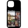 Japanese Vaporwave 80's 90's Aesthetic C Custodia per iPhone 15 estetica treno giapponese nel Tokyo streetwear minimalista