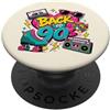 Funny Nineties 90s Costume Party Back to Back to 90s Nostalgia Roller Skate Boombox Cassette anni Novanta PopSockets PopGrip Adesivo