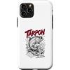 Saltwater Tarpon Angler Estuary Predator Custodia per iPhone 11 Pro Tarpon Estuario Estuario Predator Pesca in acqua salata