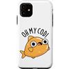 Punny Bone Custodia per iPhone 11 Oh My Cod Divertente Pesce Pun
