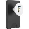 Timowo Studio Giraffa Diploma Lettera F Alfabeto Animale PopSockets PopWallet per MagSafe